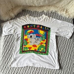 Vintage Single Stitch Australia Koala Graphic Tee XL